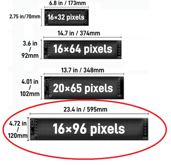 PANEL MATRYCA LED DIABELSKIE OCZY ixPixellLED WYŚWIETLACZ - obrazek 10